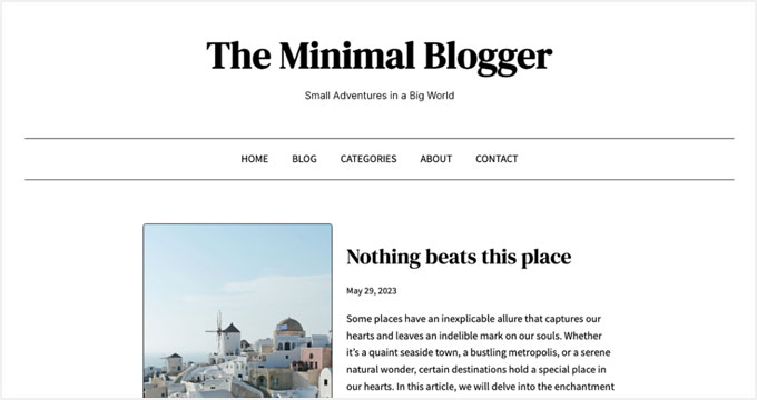 Satori The Minimal Blogger